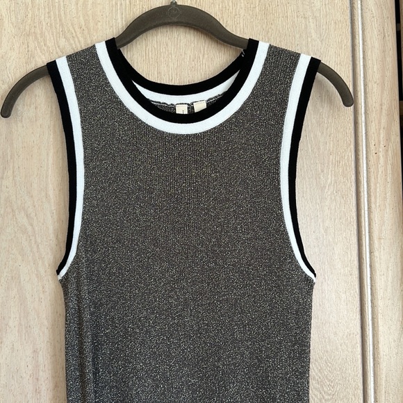 NWT Moth by Anthropologie Metallic Tank Top - Picture 2 of 8